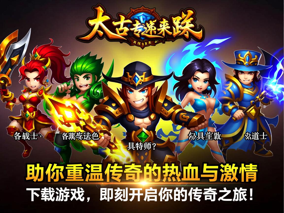 太古传奇私服下载安装及职业选择全攻略 - 重温经典再续热血