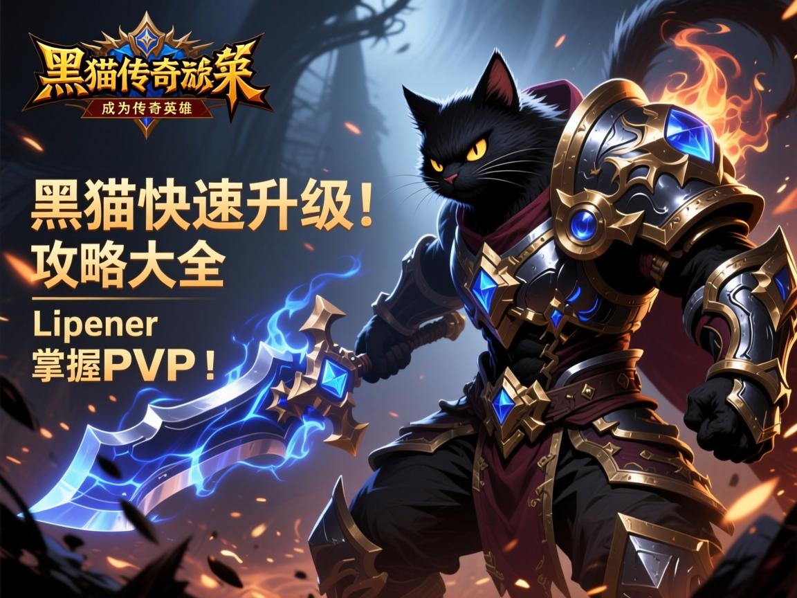 黑猫传奇私服攻略大全：快速升级、装备获取与PVP技巧