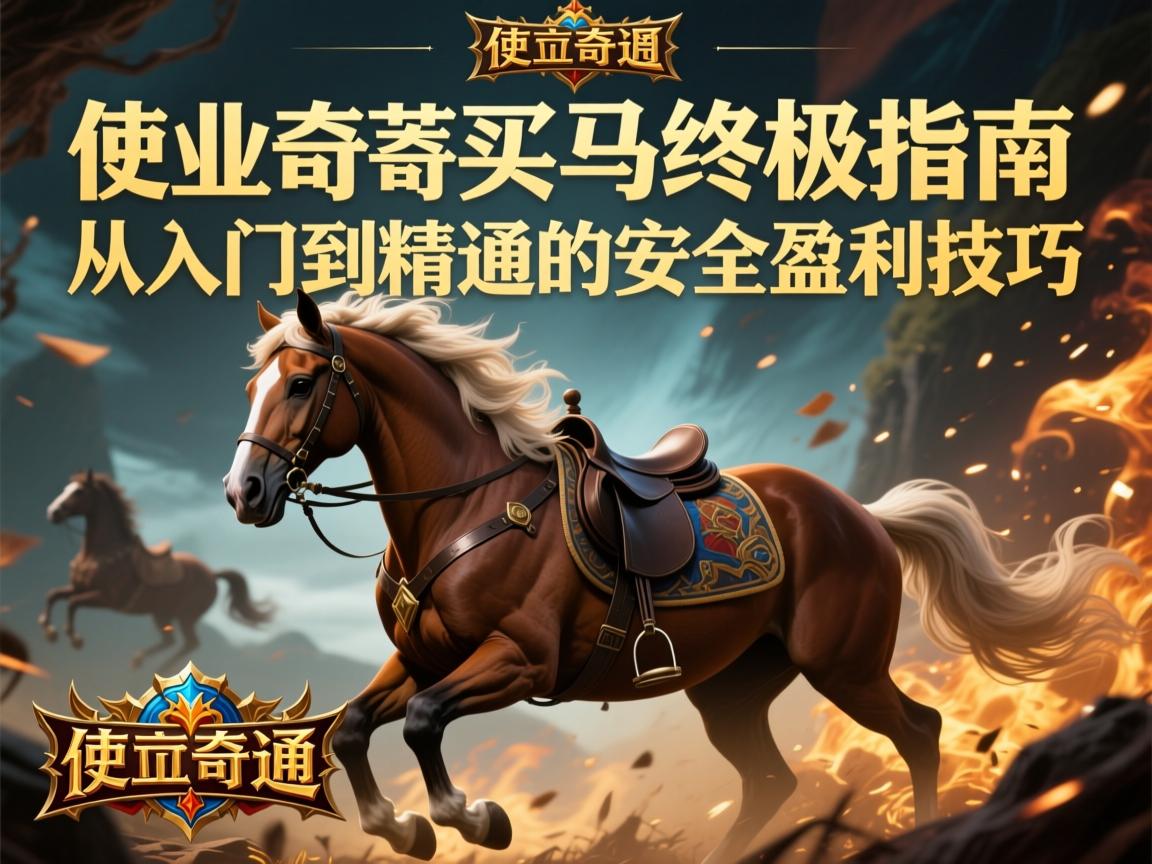 传奇私服买马终极指南：从入门到精通的安全盈利技巧