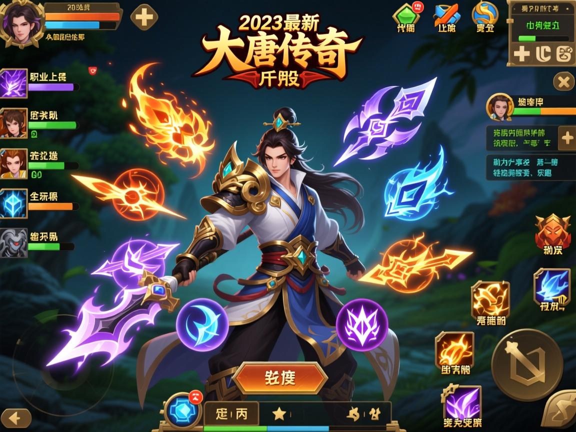 大唐传奇私服2023最新开服表：职业选择与福利全攻略