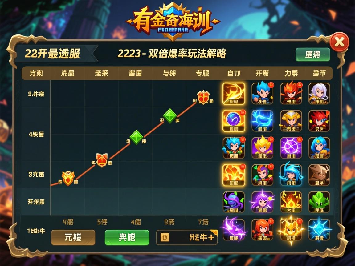 奇趣传奇私服2023最新开服时间表与职业选择攻略 - 双倍爆率玩法解析