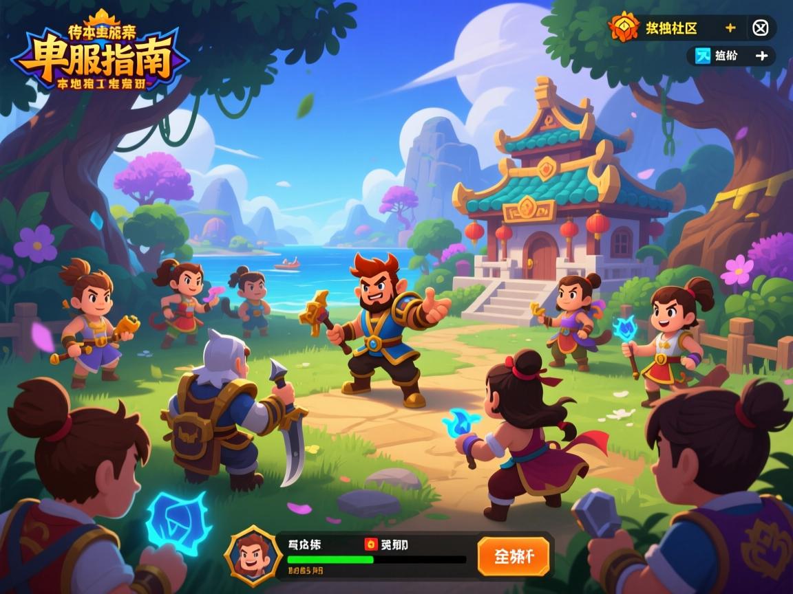 汕头传奇私服最新开服指南-版本选择与本地特色玩法全解析