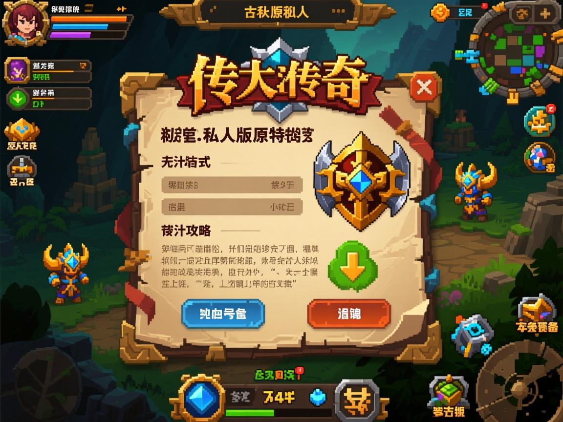 传奇私服上古版本全攻略：经典复刻+安全下载+装备获取技巧