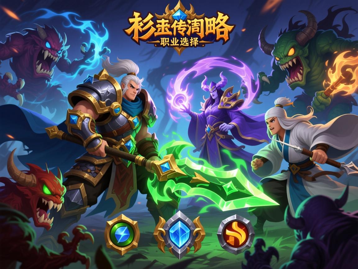 青衫传奇私服完整攻略：职业选择/升级技巧/装备强化全指南