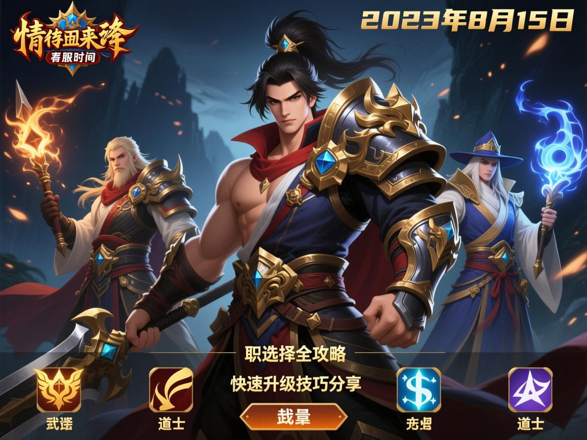 豪情传奇私服最新开服时间及职业选择全攻略 - 快速升级技巧分享