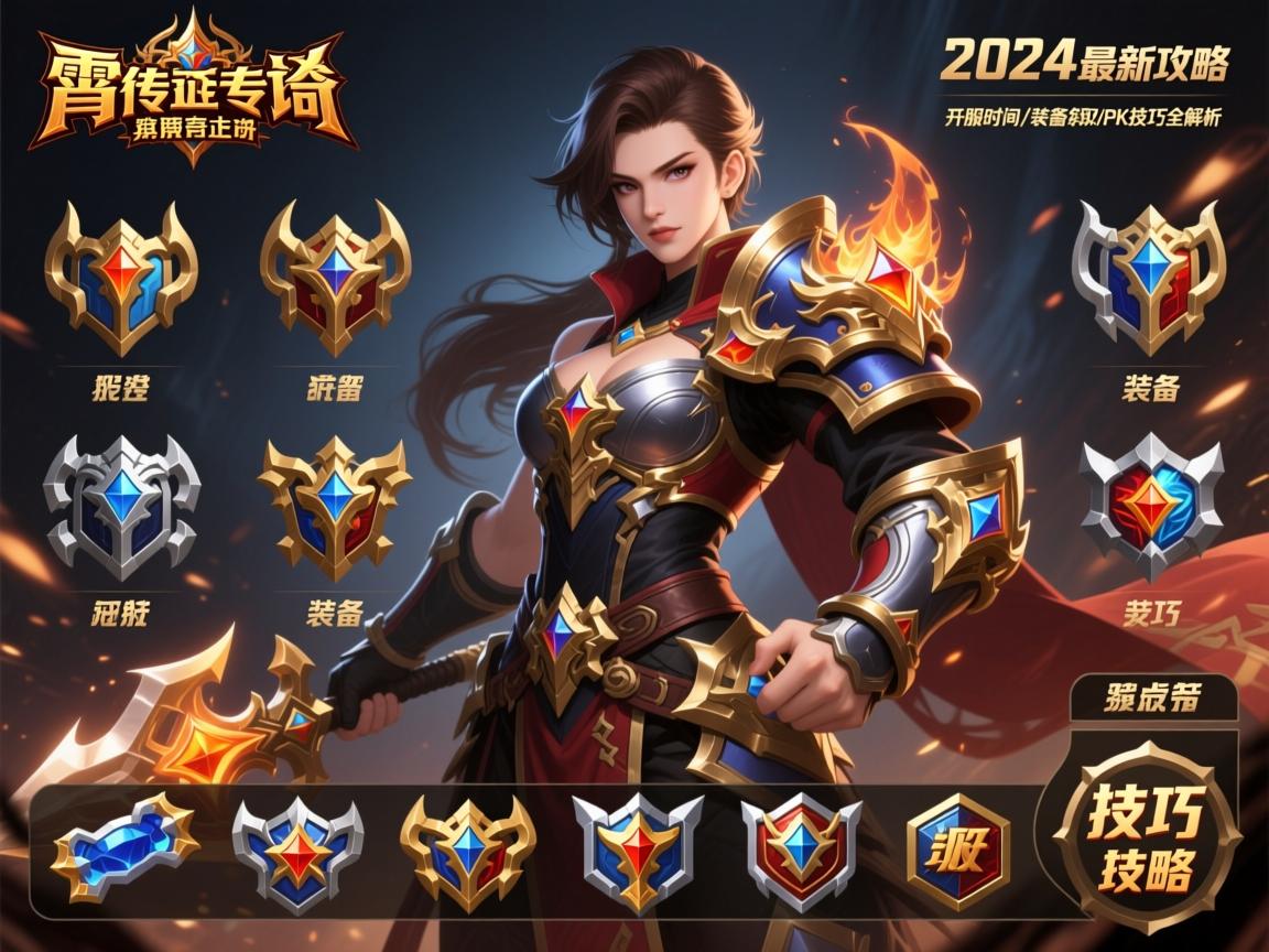 凌霄传奇私服2024最新攻略：开服时间/装备获取/PK技巧全解析